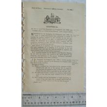 1875 Act of Parliament: Guarantee by Companies