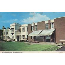 Beverley Cottage Burnham On Sea Nursing Residential Home Postcard