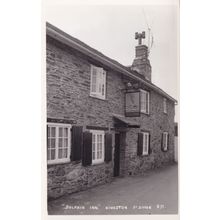 Dolphin Inn Kingston Upon Thames Devon Real Photo Postcard