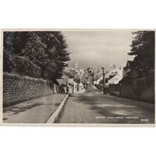 Honiton Entry From West 1950s Real Photo Devon Postcard