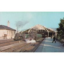 Bath Green Park Train Railway Station in 1965 Postcard