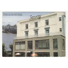 The Savoy Hotel Madeira Cove Weston-Super-Mare Postcard