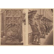 Louvain Eglise Ste Gertrude Belgium 2x Old Postcard s