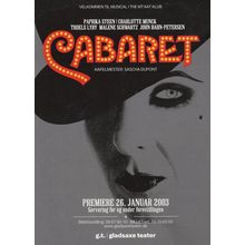 Cabaret Denmark Kit Kat Club Theatre Gala Advertising Postcard