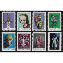 Poland Polish Art 8v 1973 MNH SG#2222-2229