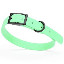 Dog Pet Waterproof Collar - W5/8" x L12"-15" - Sea Foam Green
