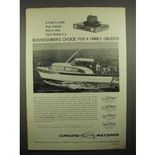 1961 Cruis Along El Dorado 33' Cruiser Boat Ad!