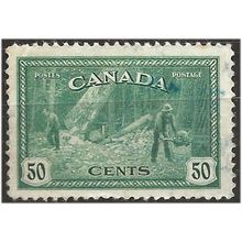 Canada 1946 SG405 50c Green Fine Used . .. .