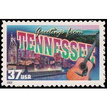 3737 37c Tennessee Fine MNH V2840