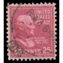 Used 829 25c William McKinley Fine M08105