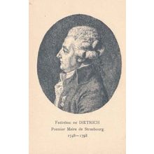 Frederic De Dietrich Strasbourg German Mayor Postcard