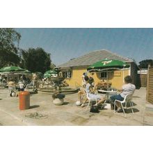 7 Seven Up Fizzy Drinks Umbrella Cafe Wicksteed Park Northampton 1970s Postcard