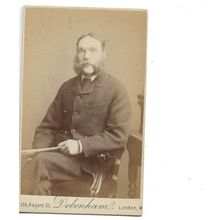 Gentleman, Social History, Debenham Studio, Regent St, London, CDV