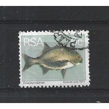 SouthAfrica.SG353 6c Galjoen (fish).Fine Used.Sep25c