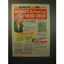 1950 Pepsodent Ad w/ Marie Wilson - My Friend Irma!!