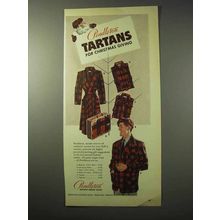 1950 Pendleton Wool Tartans Ad - Christmas Giving