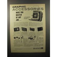 1960 Graflex Super Speed Graphic Camera Ad - Master