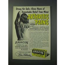 1963 Anacin Medicine Ad - Arthritis Pains
