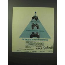 1963 Bushnell Binoculars Ad - Finest Gifts In Sight