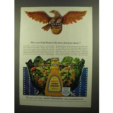 1965 Kraft French Dressing Ad - Great American Classic