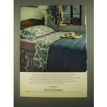 1968 Cannon Montmartre Sheets Ad - Match Your Mood