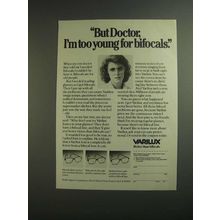 1984 Varilux Lenses Ad - I'm Too Young for Bifocals