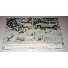 1987 Fiat Uno Bianca Car Ad - The White Collection