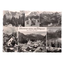 multiveiw, BIBERWIER, TIROL, AUSTRIA unused postcard RP =