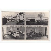 Haldon Manor Hotel Torquay Postcard Devon