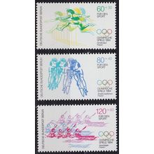 GERMANY BERLIN [1984] MiNr 0716-18 ( **/mnh ) Sport