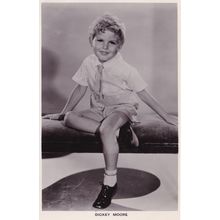 Dickey Moore Picturegoer Child Film Star Real Photo Postcard