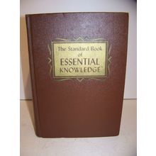 THE STANDARD BOOK OF ESSENTIAL KNOWLEDGE EDUCATIONAL BOOK CLUB 1958 F. MEINE