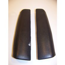 1971 72 PLYMOUTH DODGE B BODY BLACK ARMRESTS OEM ROAD RUNNER SATELLITE CHARGER