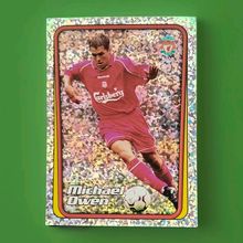 2001/2002 Merlin Premier League sticker #219 Michael Owen Liverpool