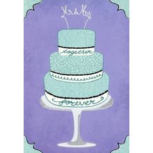 Mr. & Mrs. Together Forever - Wedding Greeting Card - 4202
