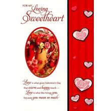 For My loving Sweetheart - Valentine's Greeting Card - 53205