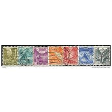 1936 7 different values - #47 fine used (o)