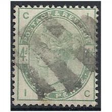 1883 SG192 4d Dull Green Good/Fine Used Check Letters "NH".