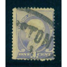 Used 212 1c Benjamin Franklin Average M01424