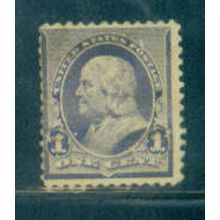 Used 219 1c Benjamin Franklin Average Plus M01963