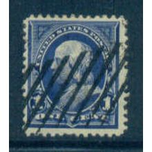 Used 264 1c Benjamin Franklin Fine M02749