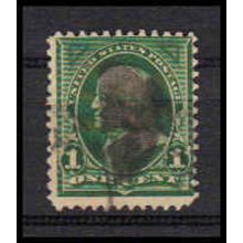 Used 279 1c Benjamin Franklin Average Plus RA1460