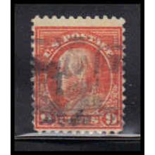 Used 509 9c Benjamin Franklin Average Plus K4165