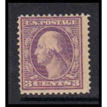 376 3c George Washington Barely Clears MHR K4418