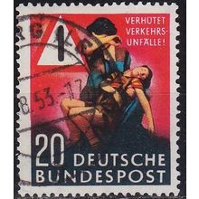 GERMANY BUND [1953] MiNr 0162 ( O/used )