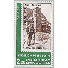 Andorre Français 1986 Michel 366 Neuf ** Cote (2008) 1.30 € Timbre sur timbre