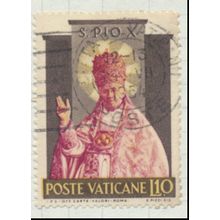 Vatican City Stamp Scott #160, Used