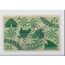 Somali Coast Stamp Scott #237, Used
