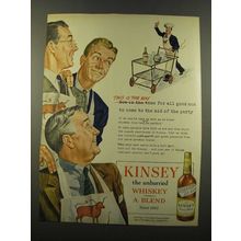 1946 Kinsey Whiskey Ad - This is the Way