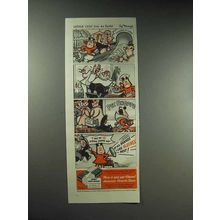 1946 Kleenex Tissue Ad - Little Lulu Gets an Earful